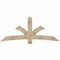 Ekena Millwork Davenport Rough Sawn Timber Gable Bracket, Douglas Fir, 84"W x 35"H x 4"D x 6"F, 10/12 Pitch GBW084X35X0406DAV00RDF - alternate 1